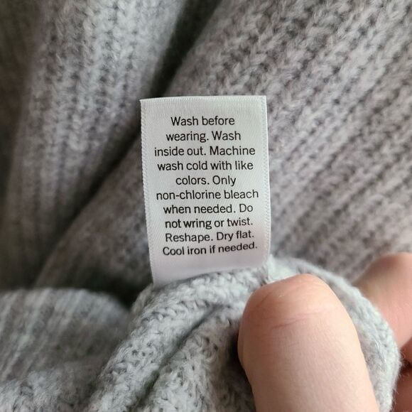 Nine West turtleneck with half zipper sweater. - Picture 3 of 4